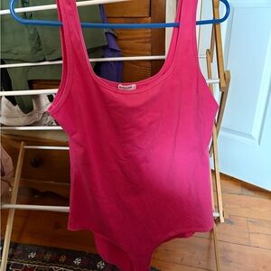 Bright Pink Bodysuit